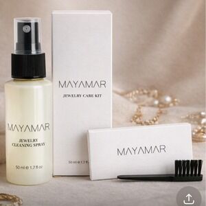 MAYAMAR Jewelry Care Kit‎ | Cleaning Spray  & Brush NEW #954